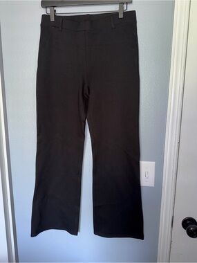 Quince Black Wide-Leg Pants